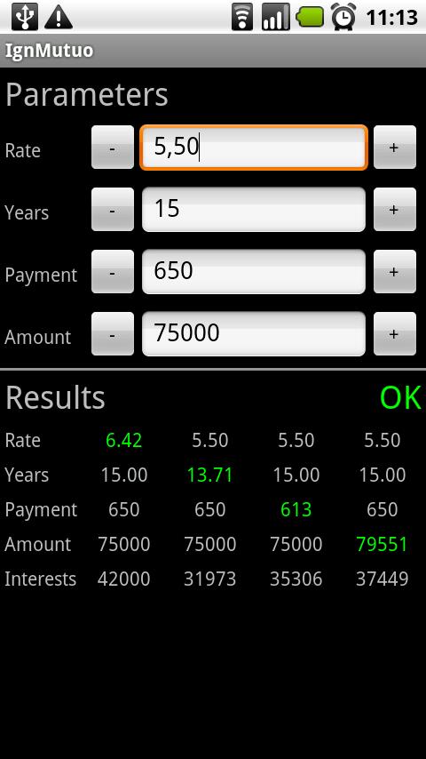 IgnMutuo Loan Calculator Free Android Finance