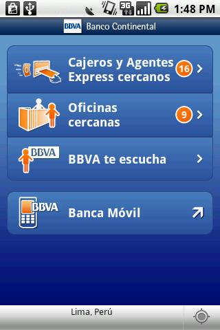 BBVA Banco Continental Contigo Android Finance
