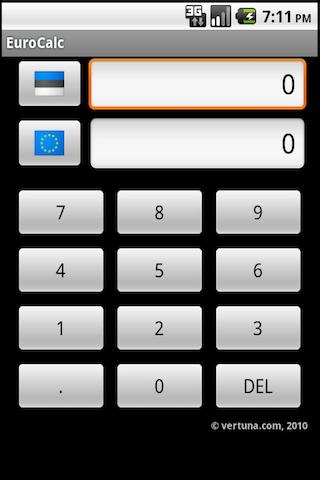 EuroCalc Android Finance