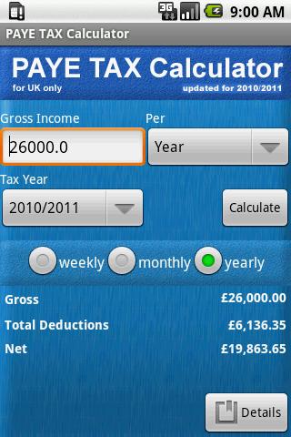 PAYE TAX Calculator Pro