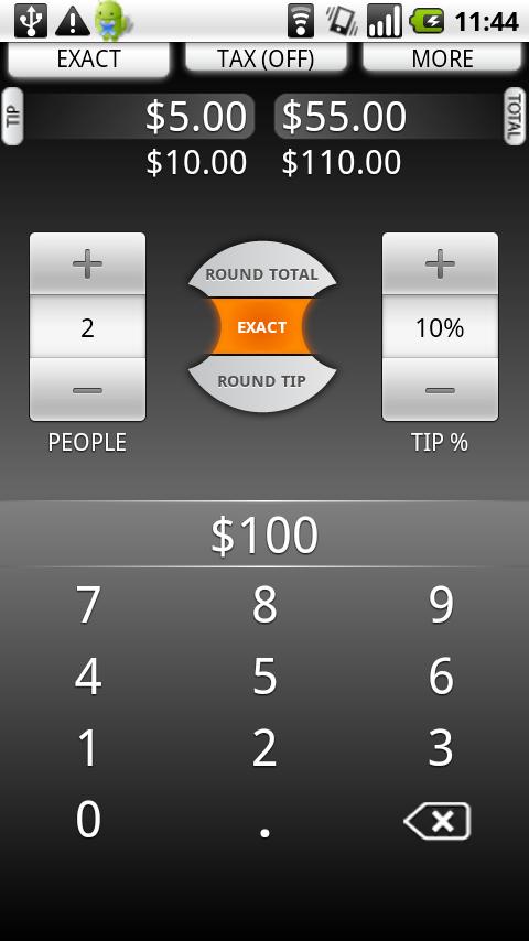 Tip Calculator Pro TradeFields Android Finance