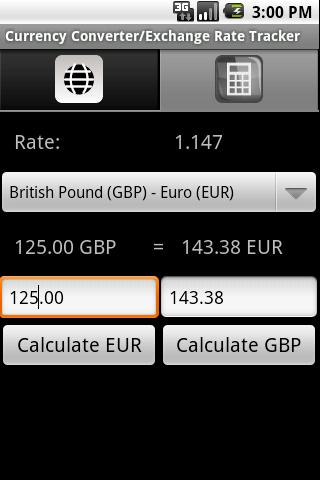Currency Converter / Fx Rates Android Finance