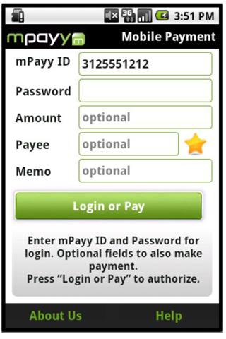 mPayy Mobile Payments Android Finance