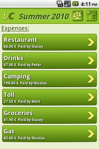 buddyCount-Expenses Management