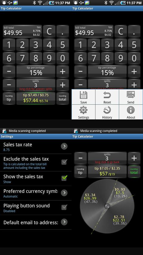 Tip Calculator Free (Charity) Android Finance