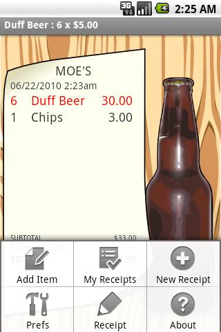 My Beer Droid Android Finance