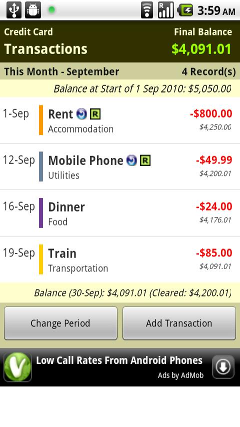 EasyMoney Lite Android Finance