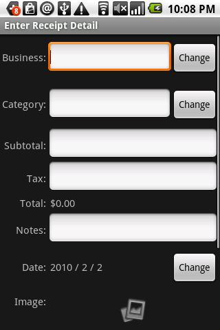 Receipt Filer Gold Android Finance