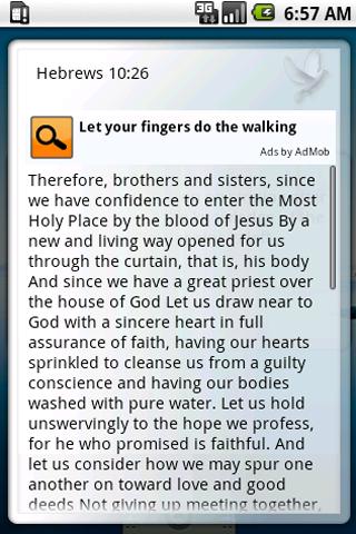 Bible quote widget Android Lifestyle