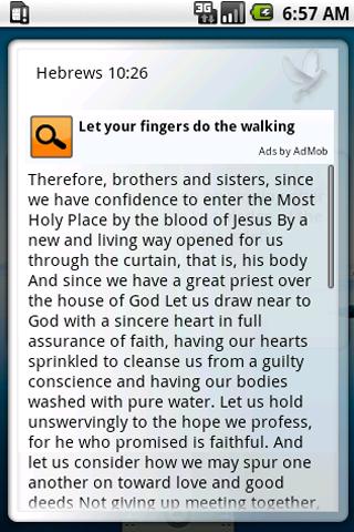 Bible quote widget