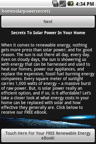 Home Solar Power Secrets