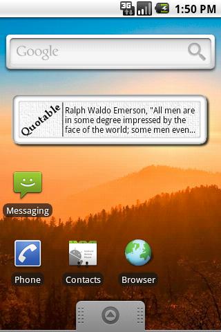 Quotable (Quote of the Day) Android Lifestyle