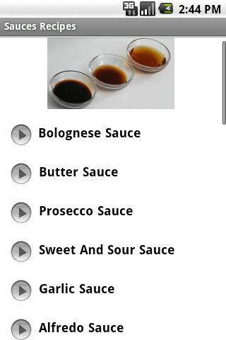 Home Made Sauces Recipes Android Lifestyle