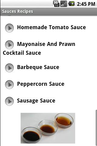 Home Made Sauces Recipes Android Lifestyle
