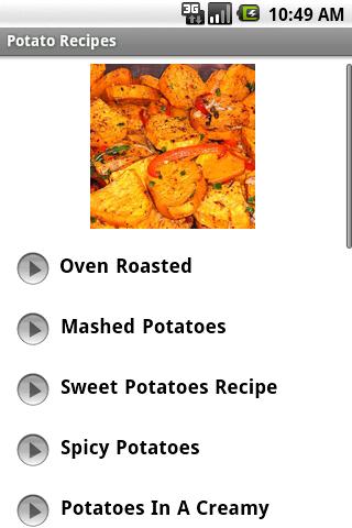 Potato Recipes Android Lifestyle