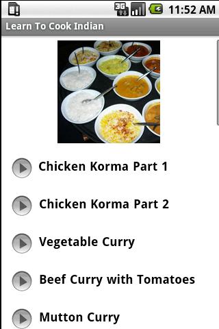 Learn To Cook Indian Style Android Lifestyle