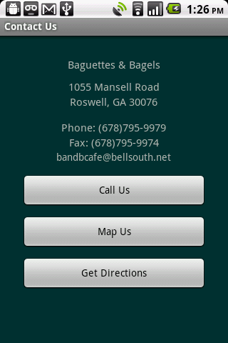 Baguettes & Bagels Android Lifestyle