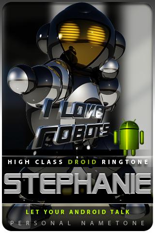 stephanie nametone droid Android Lifestyle