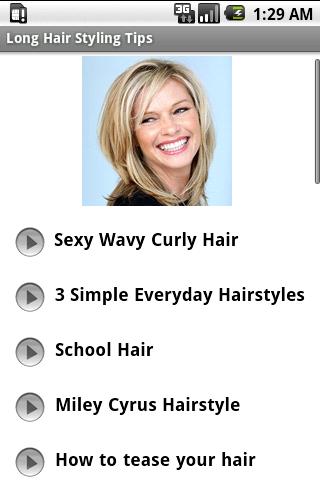 Long Hair Styling Tips Android Lifestyle