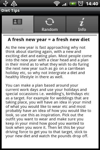 My Diet Tips Android Lifestyle