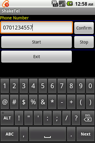 ShakeTel Android Lifestyle