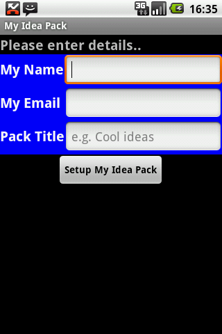 My Idea Pack
