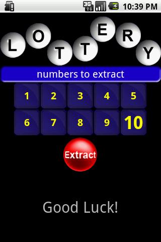 Lottery numbers generator Full