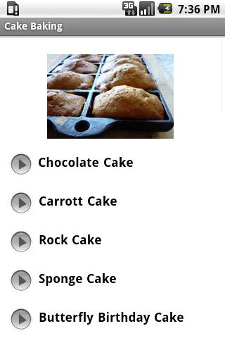 Cake Baking Android Lifestyle