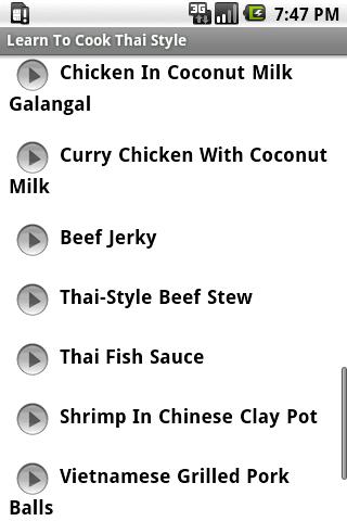 Learn To Cook Thai Style Android Lifestyle