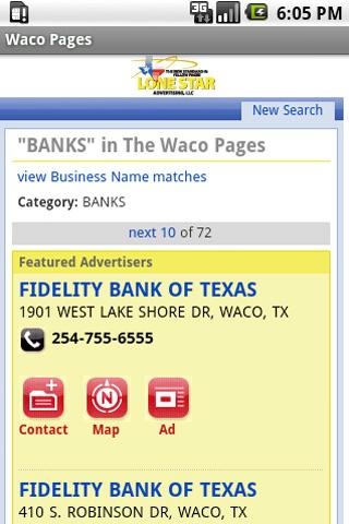 The Waco Pages Android Lifestyle