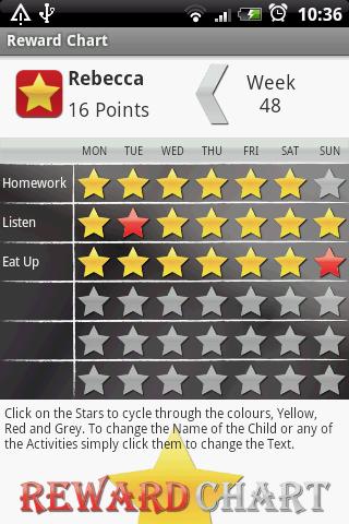 Reward Chart Lite Android Lifestyle