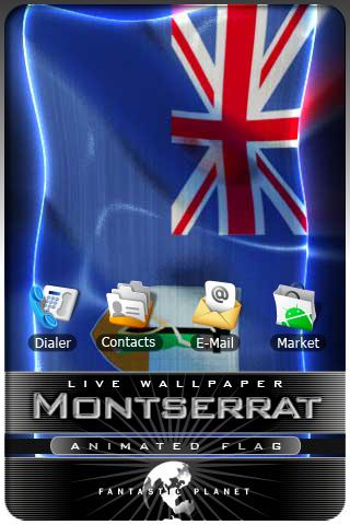MONTSERRAT LIVE FLAG Android Lifestyle