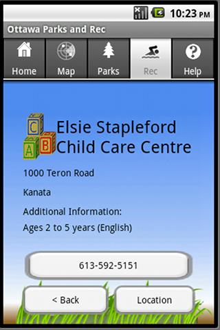 Ottawa Parks and Recreation Android Lifestyle