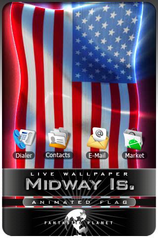 MIDWAY IS LIVE FLAG Android Lifestyle