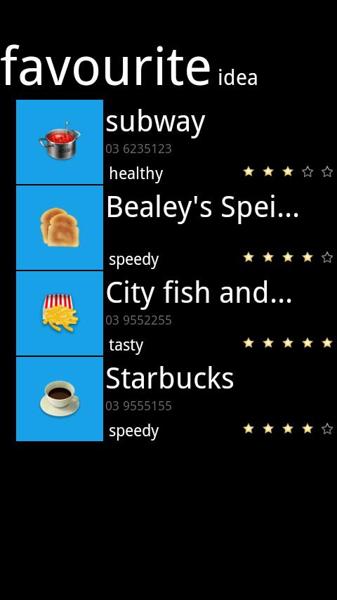 Dine Idea Android Lifestyle