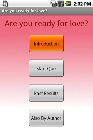 Are you ready for love?