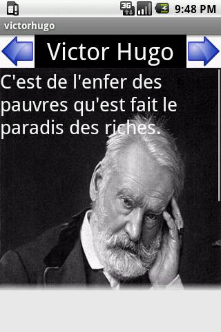 citations de Victor Hugo Android Lifestyle