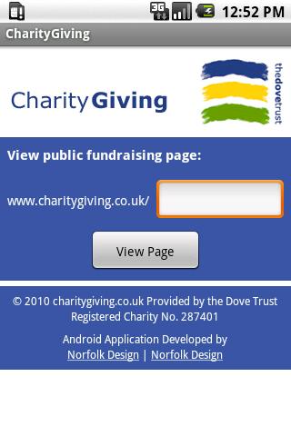 CharityGiving Android Lifestyle