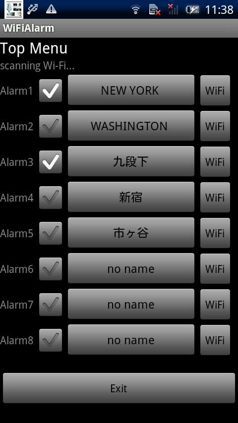 WiFiAlarm Android Lifestyle