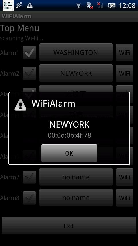 WiFiAlarm Android Lifestyle