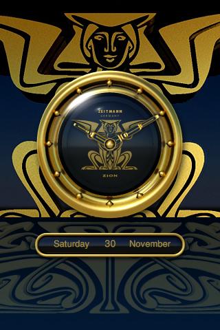 Designer Clock ZION Android Lifestyle