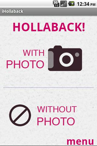 Hollaback! Android Lifestyle