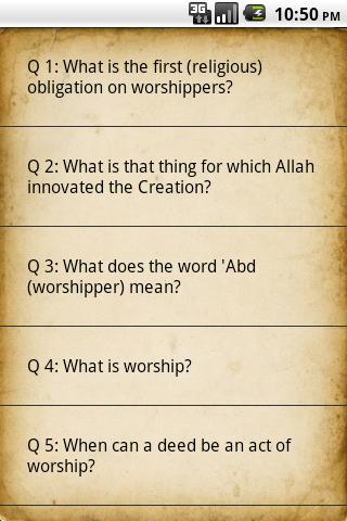200 FAQ about Islam Android Lifestyle