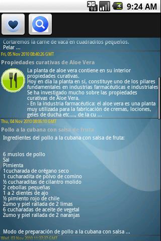 Solo  recetas Android Lifestyle