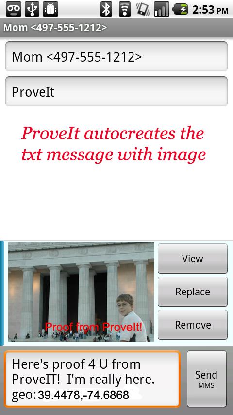ProveIt Android Lifestyle