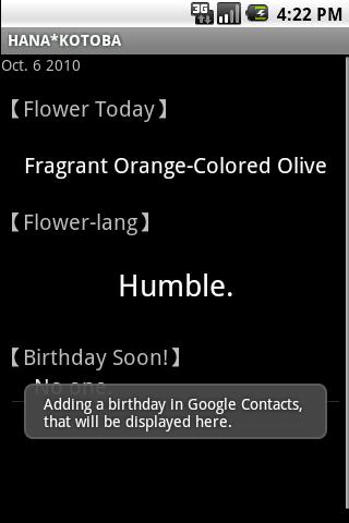 Flower Lang. Android Lifestyle