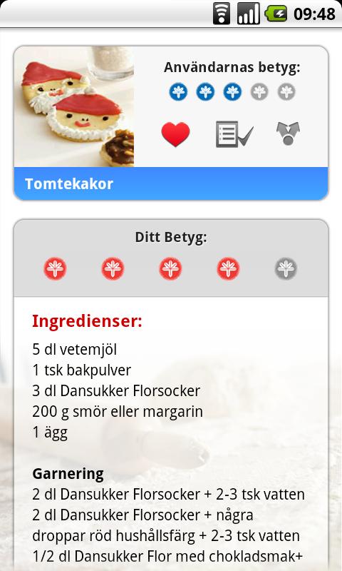 Dansukker – Det söta köket Android Lifestyle