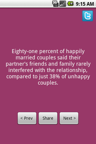 Marriage Facts Android Lifestyle