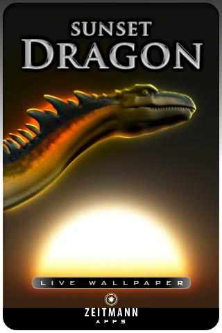 DRAGON Sunset live wallpapers Android Lifestyle