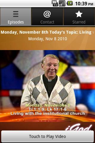 iGod Today with Father Mike Android Lifestyle